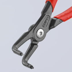 Knipex 49 21 A21 Precyzyjne szczypce do pierścieni osadczych sprężynujących