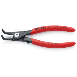Knipex 49 41 A11 Precyzyjne szczypce do pierścieni osadczych sprężynujących