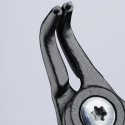 Knipex 49 41 A11 Precyzyjne szczypce do pierścieni osadczych sprężynujących