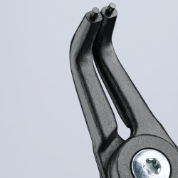 Knipex 49 41 A21 Precyzyjne szczypce do pierścieni osadczych sprężynujących