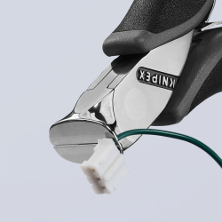 Knipex 64 02 115 ESD Szczypce tnące czołowe dla elektroników ESD