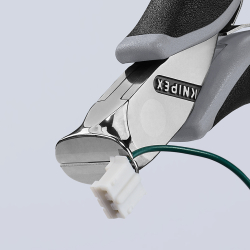 Knipex 64 02 115 Szczypce tnące czołowe dla elektroników