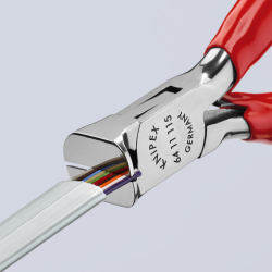 Knipex 64 11 115 Szczypce tnące czołowe dla elektroników