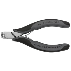 Knipex 64 12 115 ESD Szczypce tnące czołowe dla elektroników