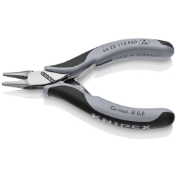 Knipex 64 22 115 ESD Szczypce tnące czołowe dla elektroników ESD