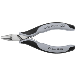 Knipex 64 22 115 ESD Szczypce tnące czołowe dla elektroników ESD