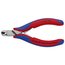 Knipex 64 32 120 Szczypce tnące czołowe dla elektroników