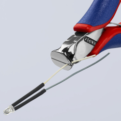 Knipex 64 32 120 Szczypce tnące czołowe dla elektroników