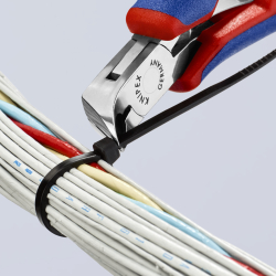 Knipex 64 52 115 Szczypce tnące czołowe dla elektroników