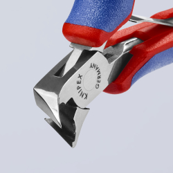 Knipex 64 52 115 Szczypce tnące czołowe dla elektroników