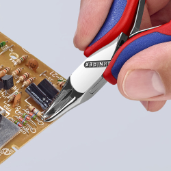 Knipex 64 62 120 Szczypce tnące czołowe dla elektroników