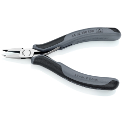 Knipex 64 62 120 ESD Szczypce tnące czołowe dla elektroników