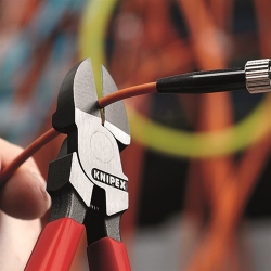 Knipex 72 51 160 Szczypce tnące boczne do światłowodów (kabli z włóknem szklanym)