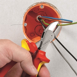 Knipex 73 06 160 X-Cut Kompaktowe szczypce tnące boczne VDE