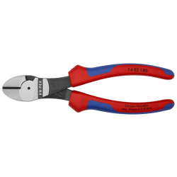 Knipex 74 02 180 Szczypce tnące boczne o zwiększonym przełożeniu