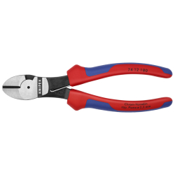 Knipex 74 12 180 Szczypce tnące boczne o zwiększonym przełożeniu