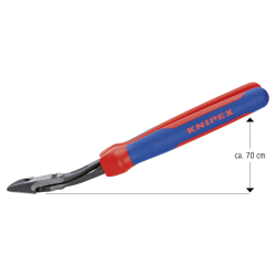 Knipex 74 22 250 Szczypce tnące boczne o zwiększonym przełożeniu