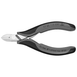 Knipex 77 02 115 ESD Szczypce tnące boczne dla elektroników