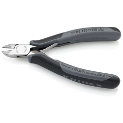 Knipex 77 02 120 H ESD Szczypce tnące boczne dla elektroników