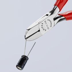 Knipex 77 11 115 Szczypce tnące boczne dla elektroników