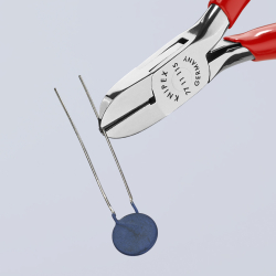 Knipex 77 11 115 Szczypce tnące boczne dla elektroników