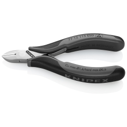 Knipex 77 12 115 ESD Szczypce tnące boczne ESD dla elektroników