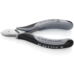 Knipex 77 12 115 ESD Szczypce tnące boczne ESD dla elektroników