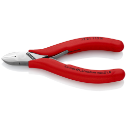 Knipex 77 21 115 N Szczypce tnące boczne dla elektroników ze złączem wsuwkowym