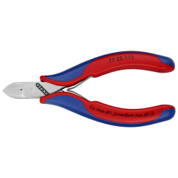 Knipex 77 22 115 Szczypce tnące boczne dla elektroników