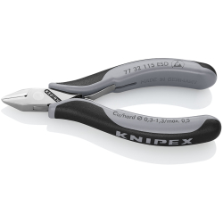 Knipex 77 32 115 ESD Szczypce tnące boczne ESD dla elektroników