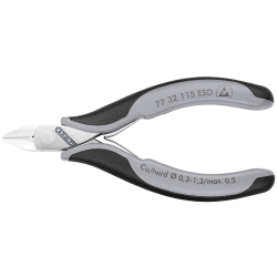Knipex 77 32 115 ESD Szczypce tnące boczne ESD dla elektroników