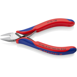 Knipex 77 32 130 Szczypce tnące boczne dla elektroników ze złączem wsuwkowym