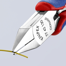 Knipex 77 42 130 Szczypce tnące boczne dla elektroników