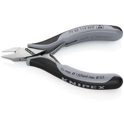 Knipex 77 52 115 ESD Szczypce tnące boczne ESD dla elektroników