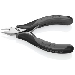 Knipex 77 72 115 ESD Szczypce tnące boczne ESD dla elektroników