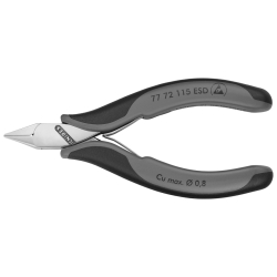Knipex 77 72 115 ESD Szczypce tnące boczne ESD dla elektroników