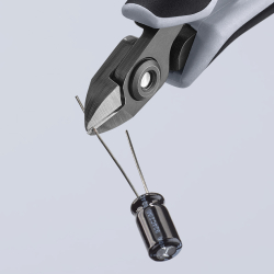 Knipex 79 02 120 ESD Precyzyjne szczypce tnące boczne dla elektroników ESD
