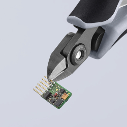 Knipex 79 02 120 ESD Precyzyjne szczypce tnące boczne dla elektroników ESD