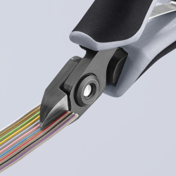 Knipex 79 02 120 ESD Precyzyjne szczypce tnące boczne dla elektroników ESD