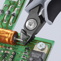 Knipex 79 02 120 ESD Precyzyjne szczypce tnące boczne dla elektroników ESD