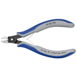 Knipex 79 02 125 Precyzyjne szczypce tnące boczne dla elektroników
