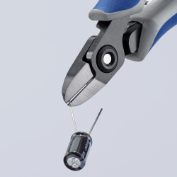 Knipex 79 02 125 Precyzyjne szczypce tnące boczne dla elektroników