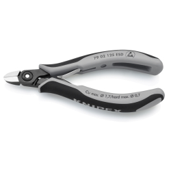 Knipex 79 02 125 ESD Precyzyjne szczypce tnące boczne dla elektroników ESD