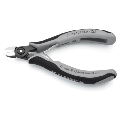 Knipex 79 02 125 ESD Precyzyjne szczypce tnące boczne dla elektroników ESD