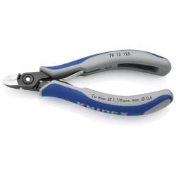 Knipex 79 12 125 Precyzyjne szczypce tnące boczne dla elektroników