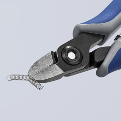 Knipex 79 12 125 Precyzyjne szczypce tnące boczne dla elektroników