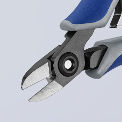 Knipex 79 12 125 Precyzyjne szczypce tnące boczne dla elektroników