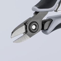 Knipex 79 12 125 ESD Precyzyjne szczypce tnące boczne dla elektroników ESD