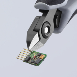 Knipex 79 22 120 ESD Precyzyjne szczypce tnące boczne dla elektroników ESD