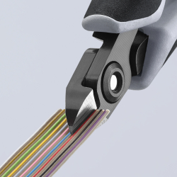 Knipex 79 22 120 ESD Precyzyjne szczypce tnące boczne dla elektroników ESD